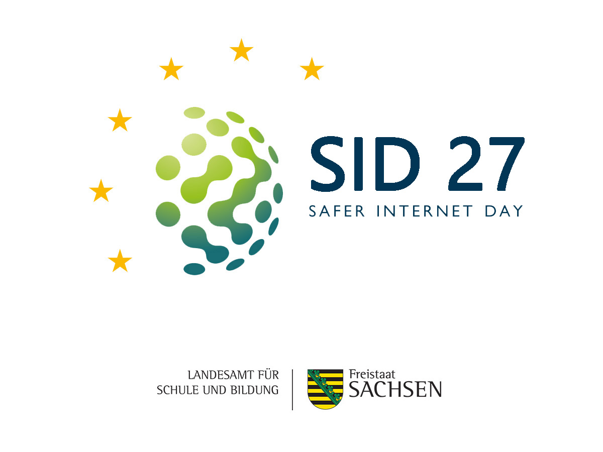 Logo: SID 2027 (Klicksafe), Landesamt für Schule und Bildung Logo: SID 2027 (Klicksafe), Landesamt für Schule und Bildung