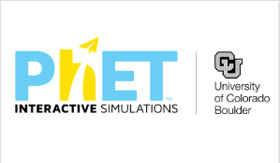 Bild-Link zur Seite: PHET Interactive Simulations
